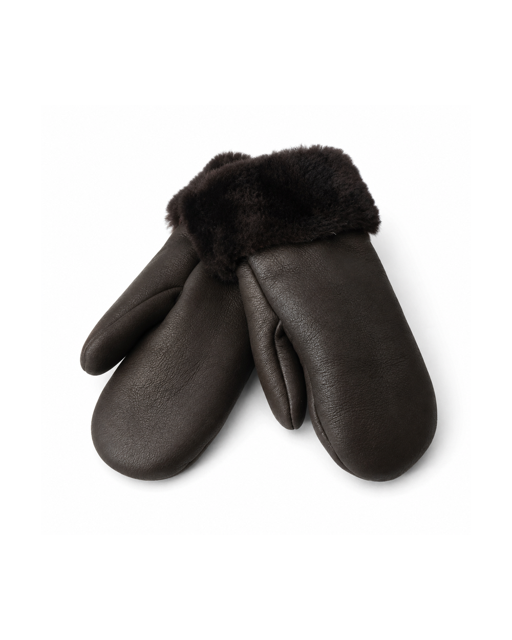 Dámské kožené palčáky z ovčí vlnou
