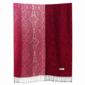 Elegantní šál s kašmírovým a hedvábným efektem – 178 × 70 cm
