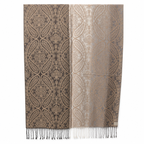 Elegantní šál s kašmírovým a hedvábným efektem – 178 × 70 cm